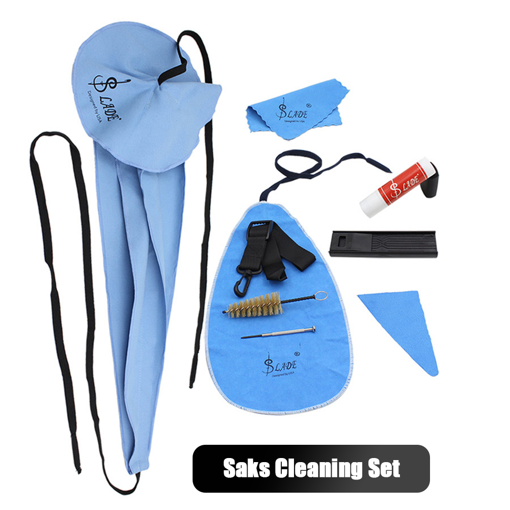 Clarinet Care Kit - 10Pcs Saxophone Care Kit with 4