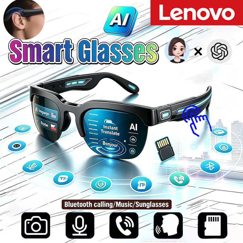Audio To Music - Lenovo HOT BT Audio Bone-Conduction Smart