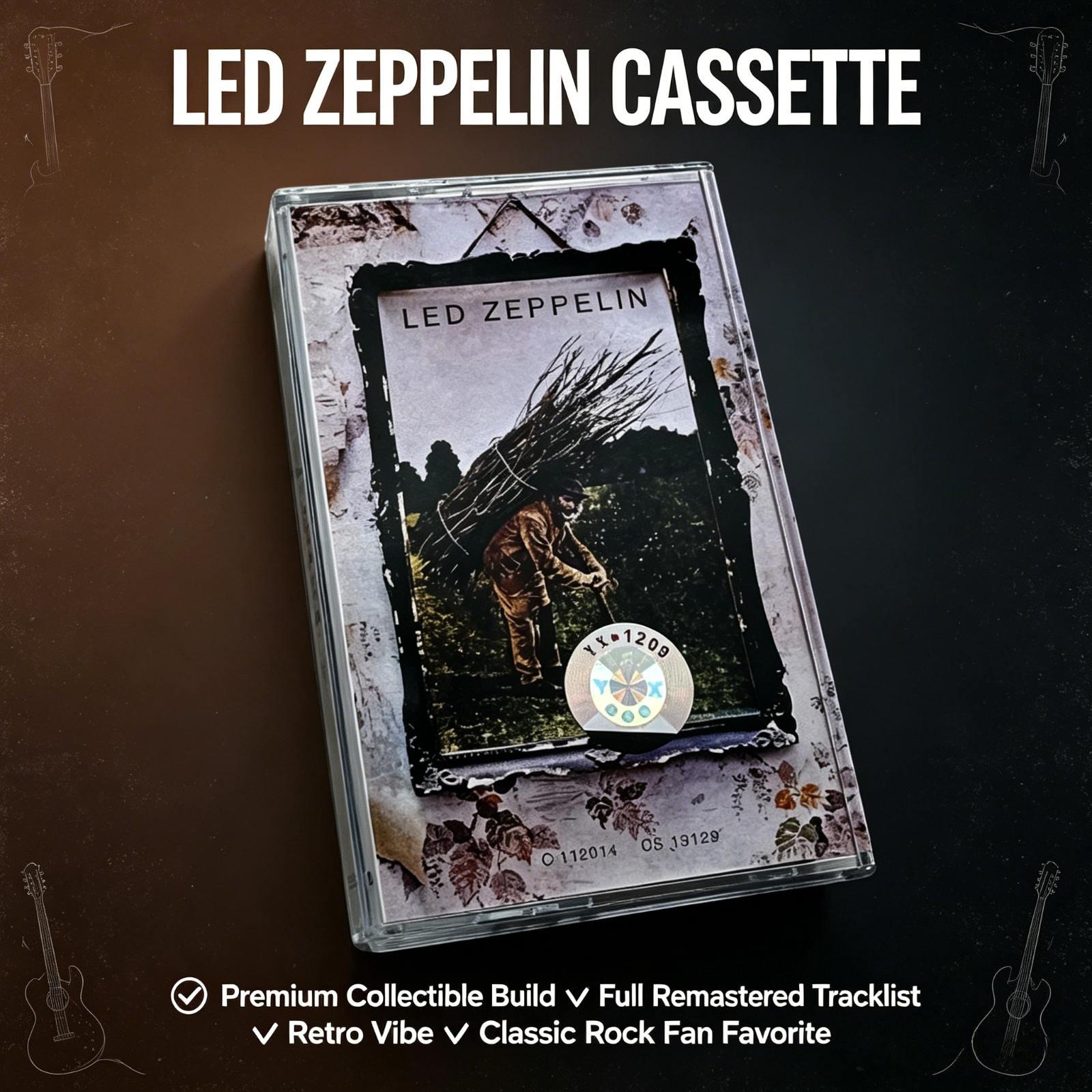 Audio To Music - Led Zeppelin IV Classic Rock Cassette