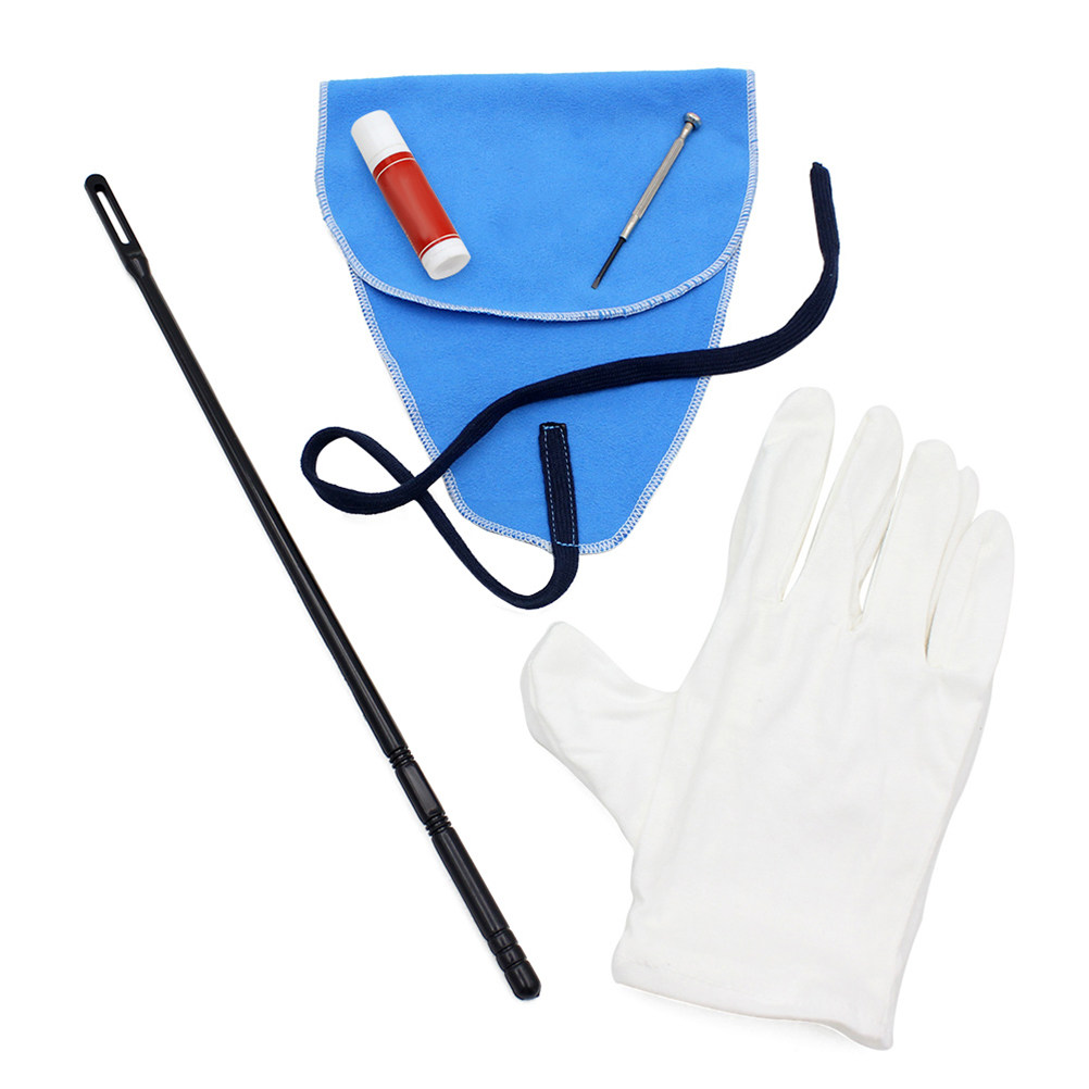 Clarinet Care Kit - 1Set Flute Cleaning Care Kits Piccolo