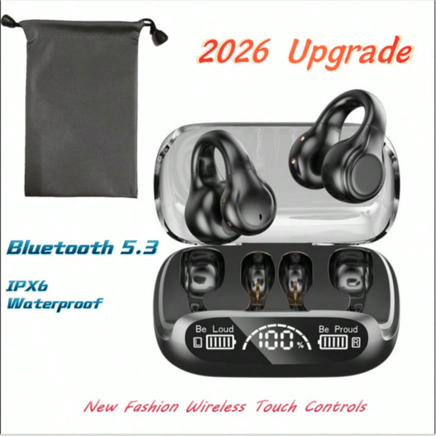 Audio & Music Xbox - 2026 Upgrade Wireless Bone Conduction Headphones,