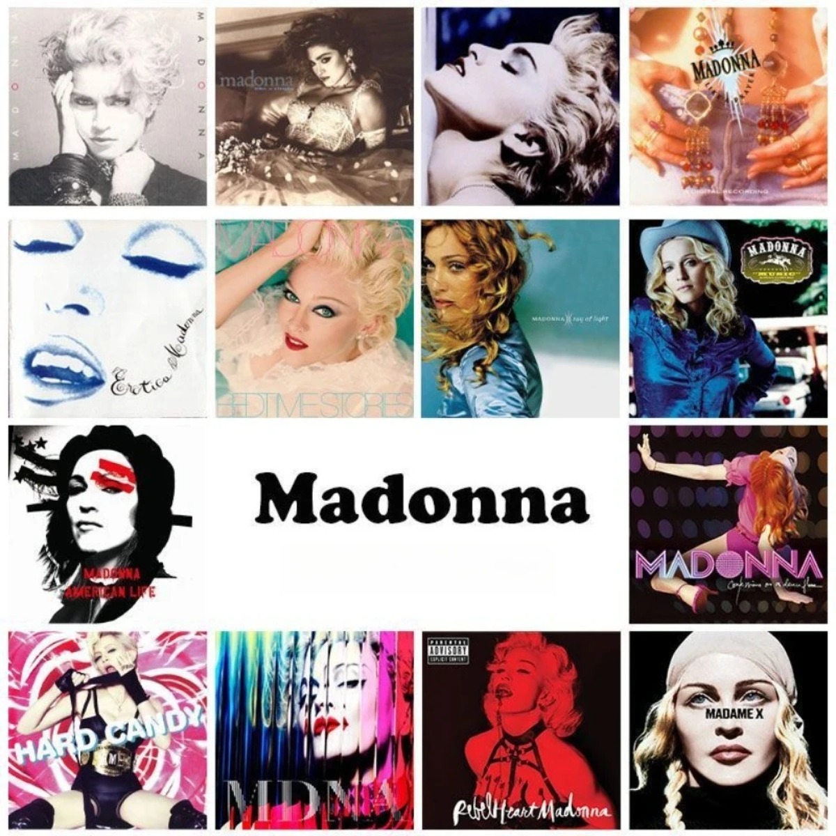 Audio Music Only - Madonna 16CD Complete Album Set Lossless