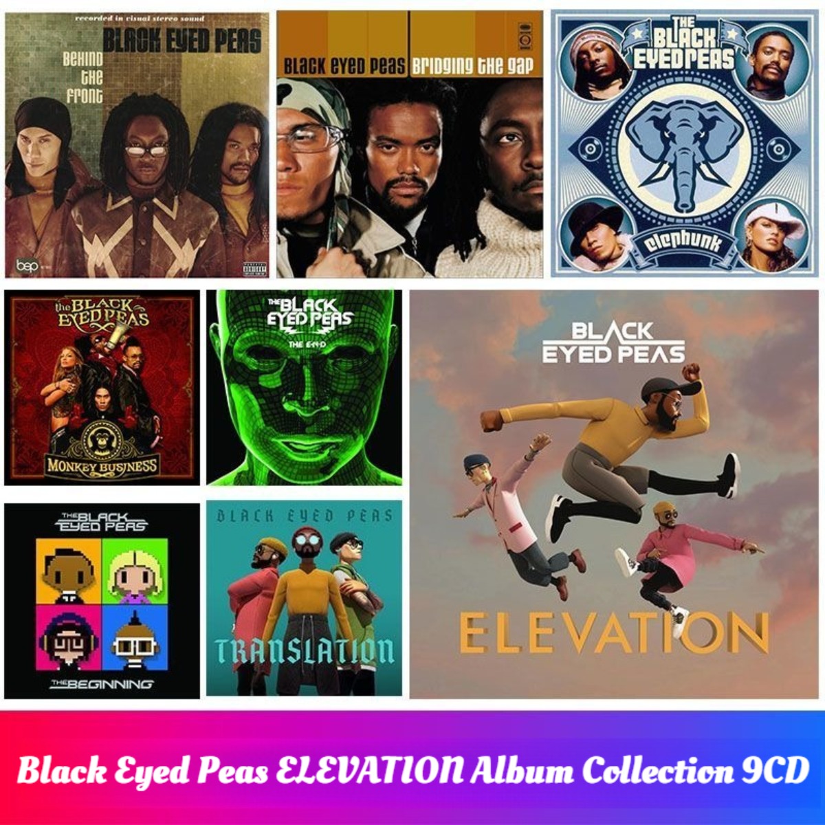 Audio Music Only - Black Eyed Peas ELEVATION Album Collection