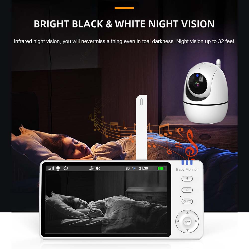 5 Inch Video Baby Monitor Indo – обзор и цена Audio Music Videos