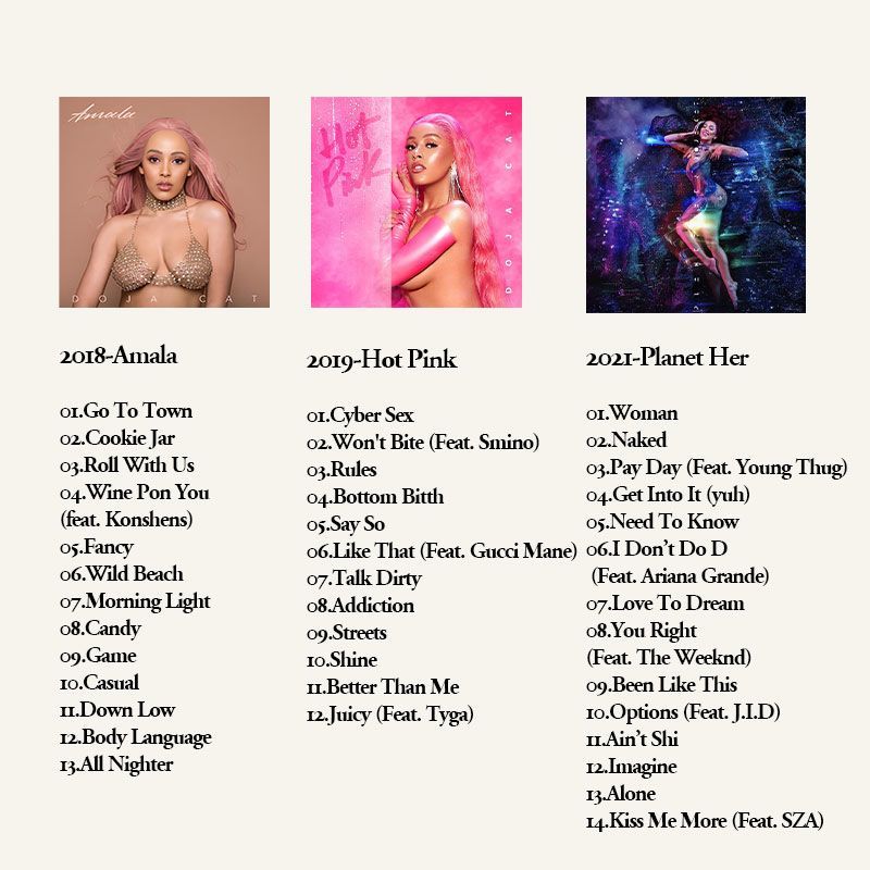 Doja Cat 6CD Music Album Colle – обзор и цена Audio To Music