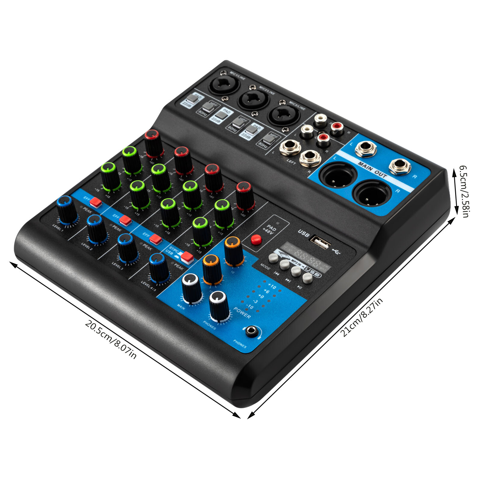 5-Channel Mixing Console Live  – обзор и цена Audio To Music