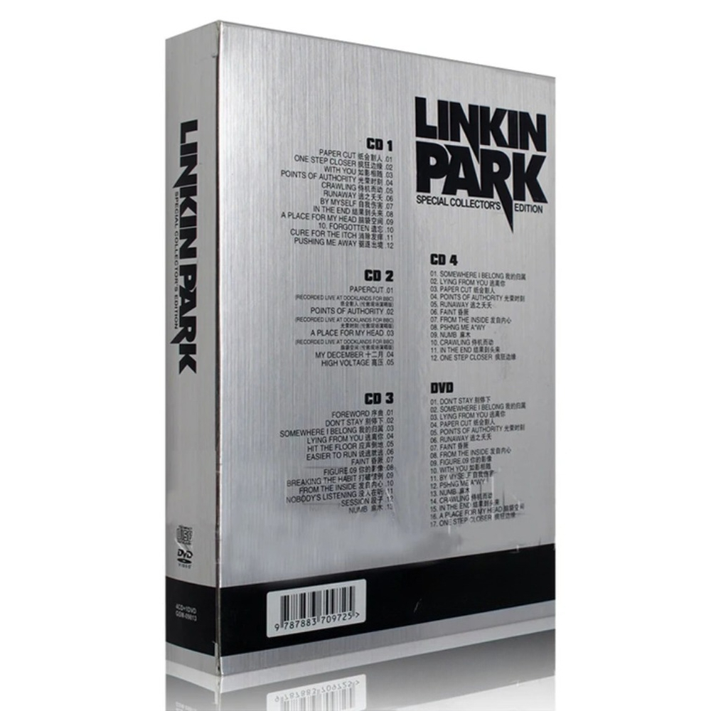 Linkin Park CD DVD Collection  – обзор и цена Audio Music Videos