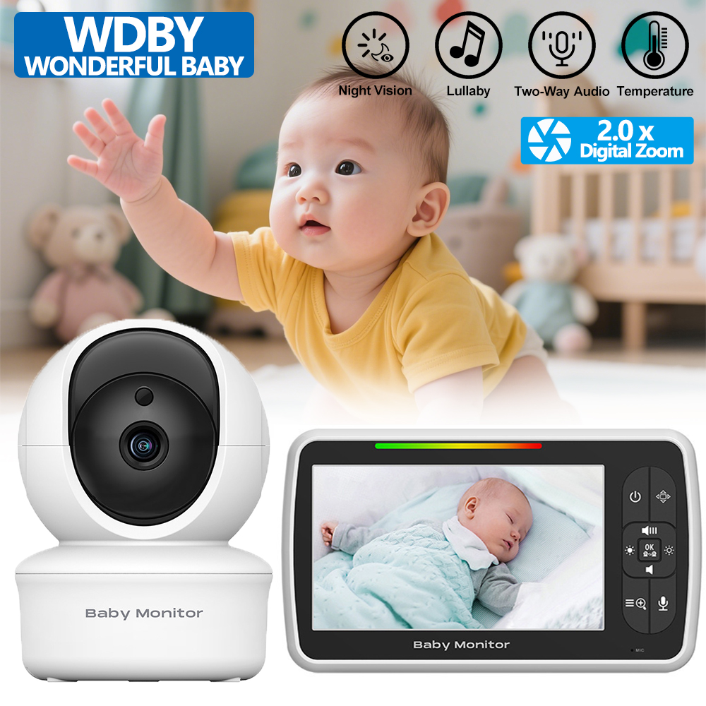 5.0 Inch Video Baby Monitor Wi – обзор и цена Audio X Music