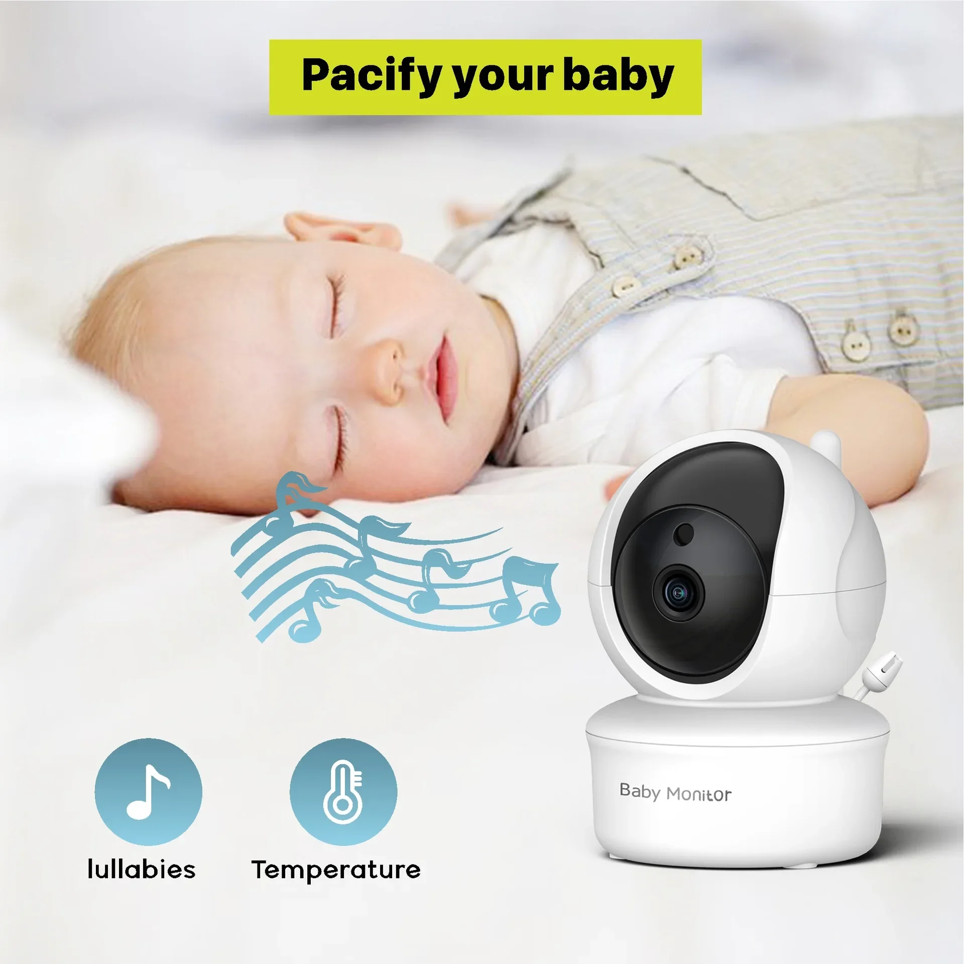 5.0 Inch Video Baby Monitor Wi – обзор и цена Audio X Music