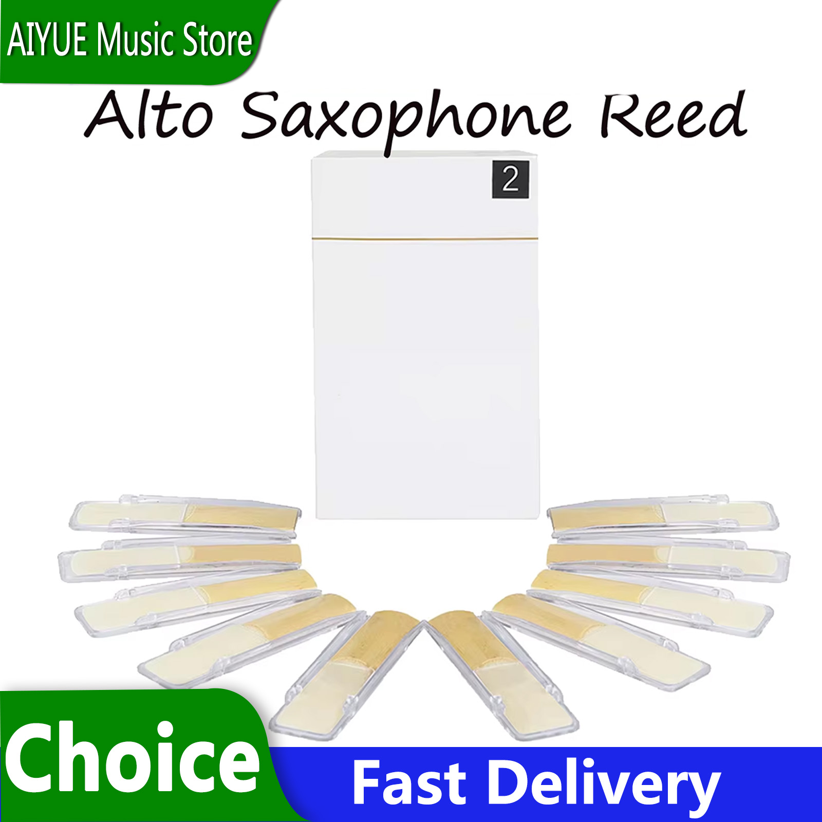 IRIN 10 Pcs Eb Alto Saxophone  – обзор и цена Saxophone Reed Pack
