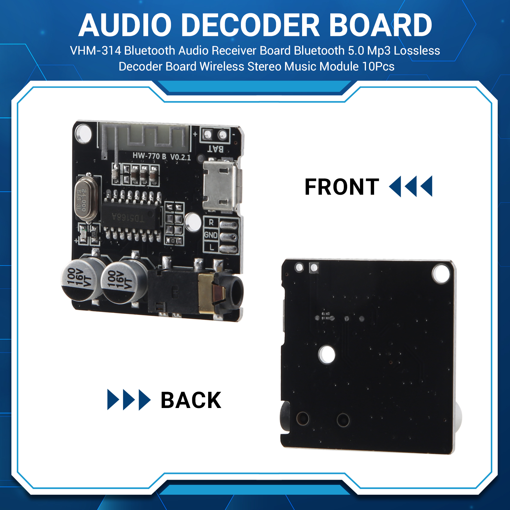 M01K VHM-314 Bluetooth Audio R – обзор и цена Audio Music To Mp3