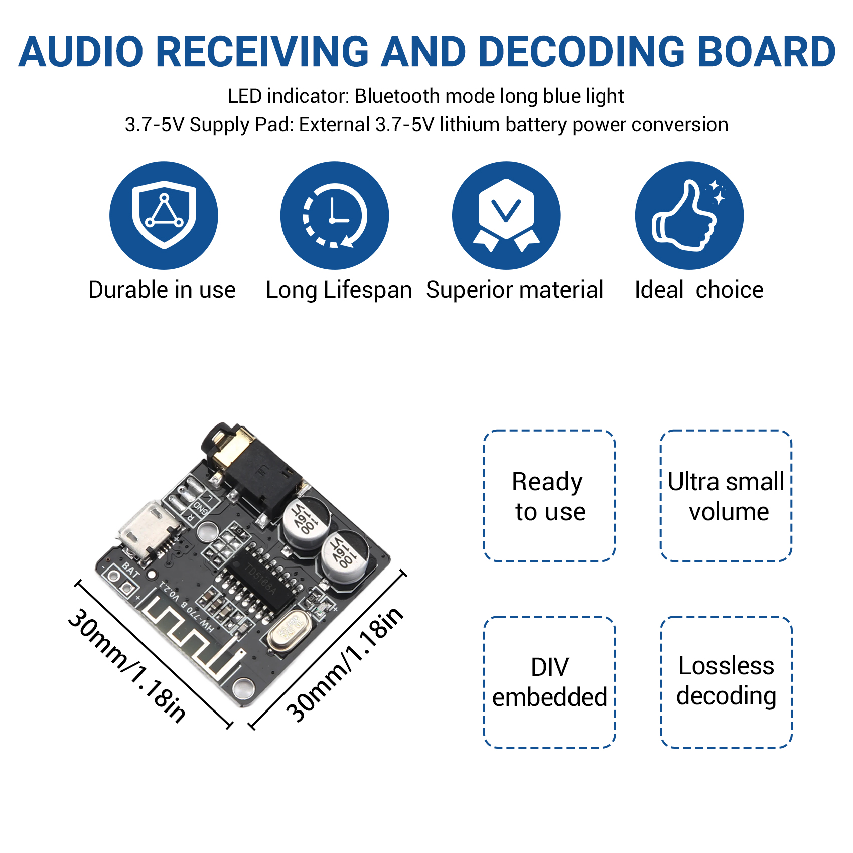 M01K VHM-314 Bluetooth Audio R – обзор и цена Audio Music To Mp3