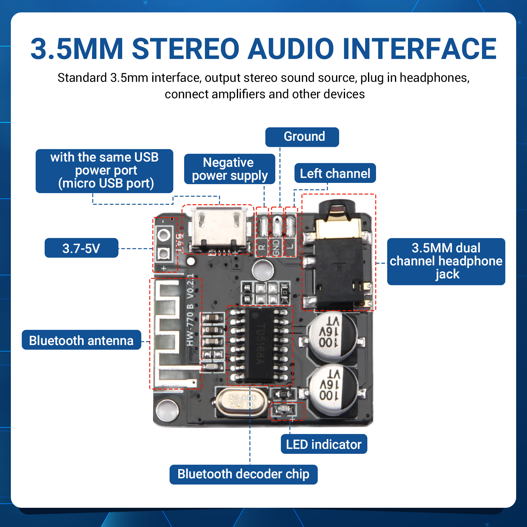M01K VHM-314 Bluetooth Audio R – обзор и цена Audio Music To Mp3