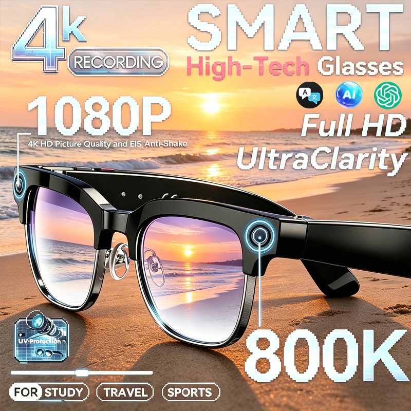 Smart Camera Glasses Photo and – обзор и цена Audio Music Videos