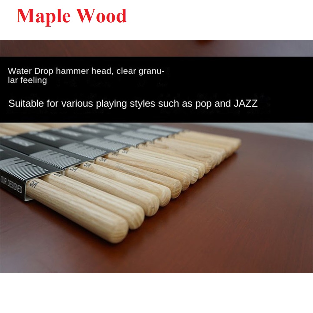 1 Pair 5A/7A Maple Wood Drumst – обзор и цена Drum Stick 5A