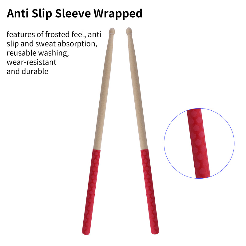 1-Pair Drumstick Non-slip Drum – обзор и цена Drum Stick 5A