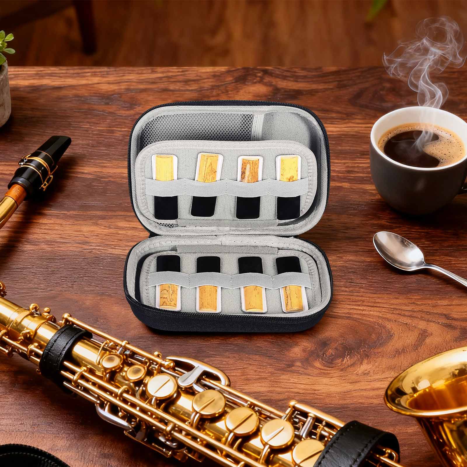 Muspor Reeds Case Compatible w – обзор и цена Saxophone Reed Pack