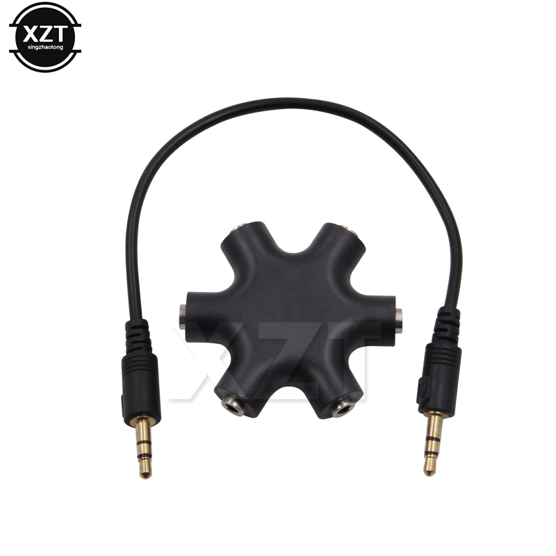 3.5mm Jack Earphone Audio Spli – обзор и цена Audio And Music Splitter