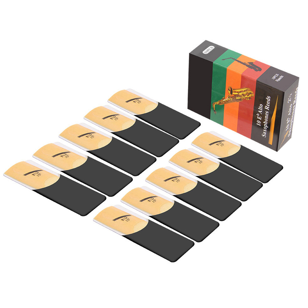 10 Pack Eb Alto Sax Reeds Alto – обзор и цена Saxophone Reed Pack