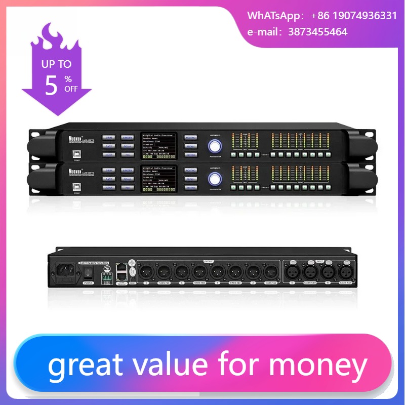 Hot Sell 4inx8out DSP Speaker  – обзор и цена Audio Music Software