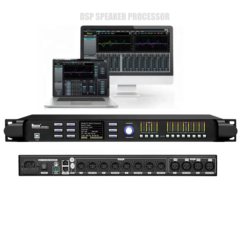 Hot Sell 4inx8out DSP Speaker  – обзор и цена Audio Music Software