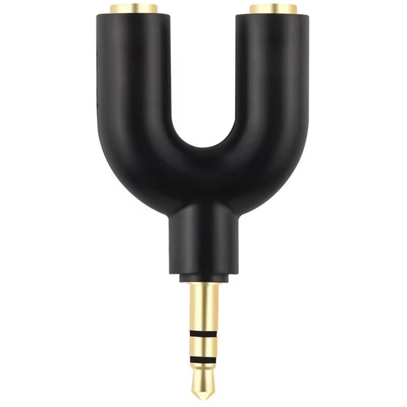 U Type Adapter Y Shape 3.5mm S – обзор и цена Audio And Music Splitter