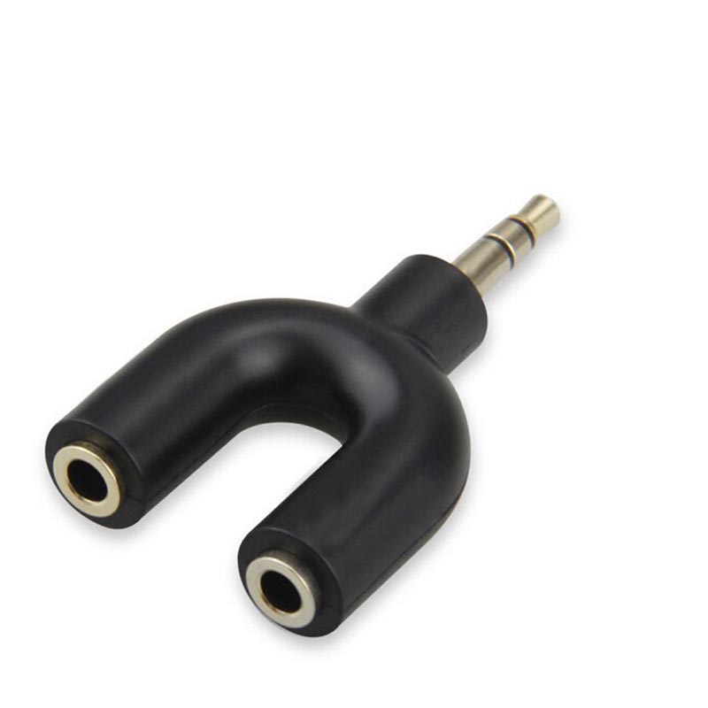 U Type Adapter Y Shape 3.5mm S – обзор и цена Audio And Music Splitter