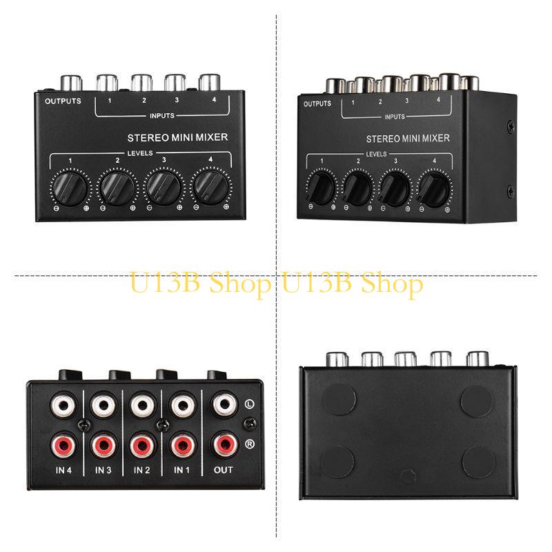 U13B Four Channel Passive Spli – обзор и цена Audio And Music Splitter