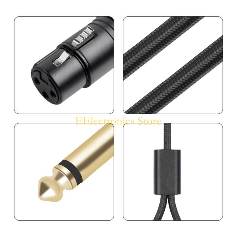B03C 2x6.35mm 1/4inch to 3Pin  – обзор и цена Audio And Music Splitter