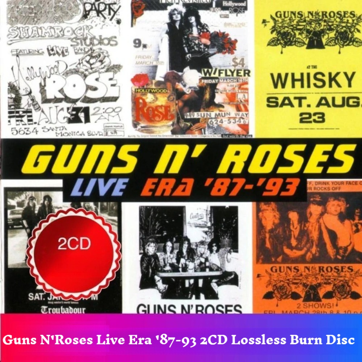 Guns N'Roses Live Era '87-93 2 – обзор и цена Audio Music Only