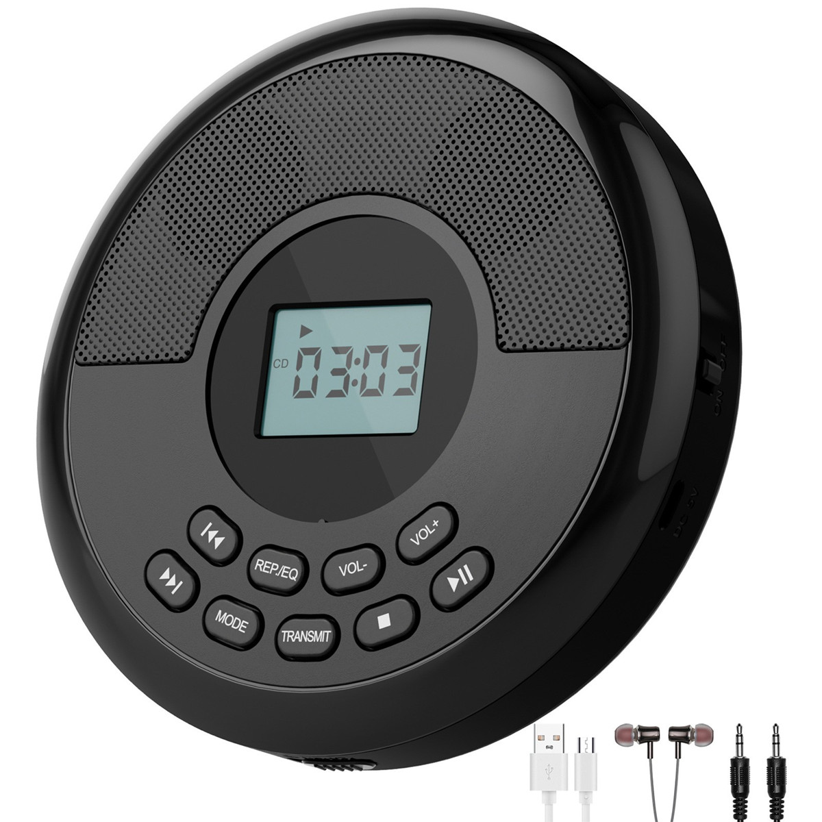 Portable CD Disc Machine MP3 U – обзор и цена Audio Music Mp3 Song