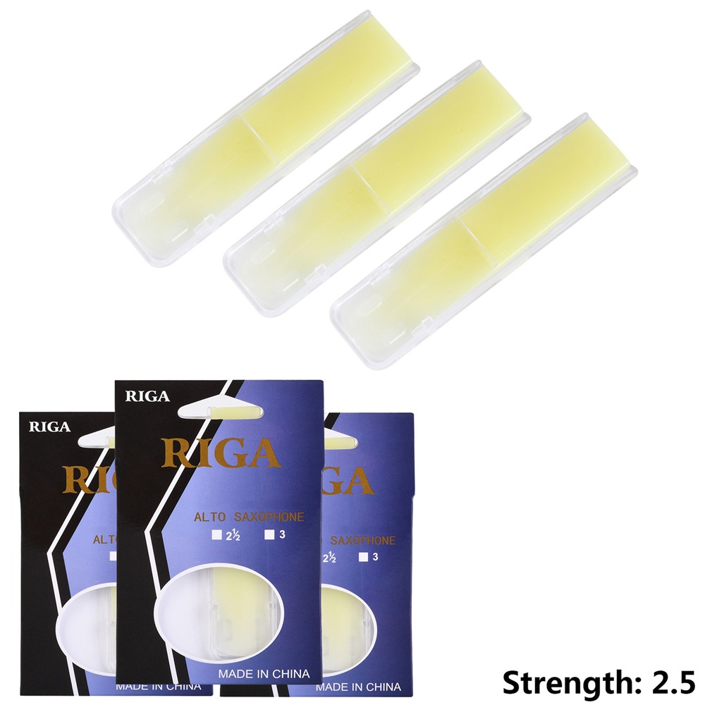 3Pcs/Pack Alto Saxophone Resin – обзор и цена Saxophone Reed Pack