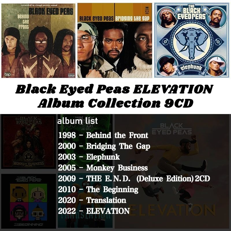 Black Eyed Peas Complete 9CD M – обзор и цена Audio To Music