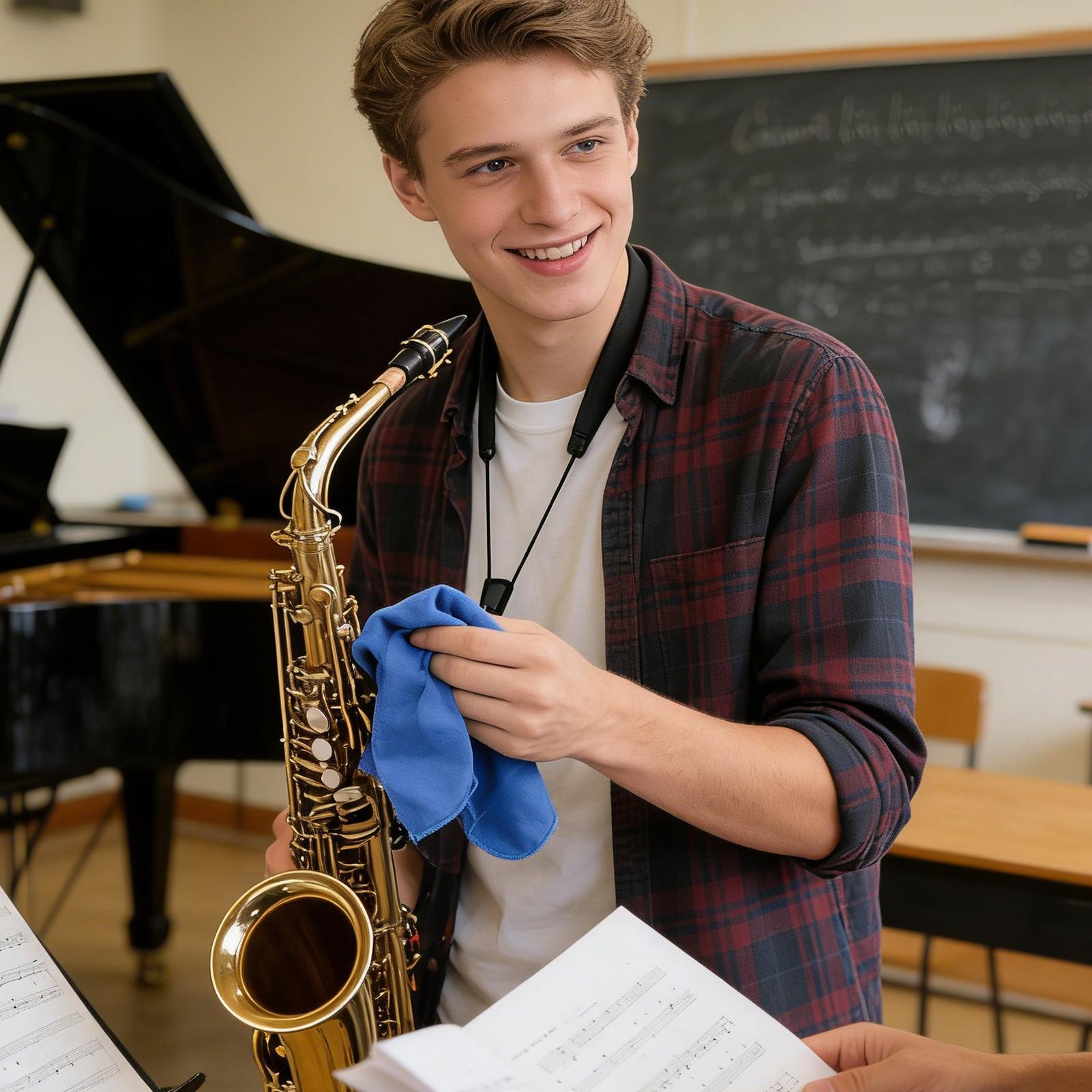 Saxophone Cleaning Cloth Kit 2 – обзор и цена Clarinet Care Kit