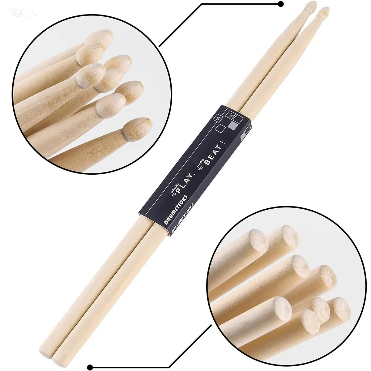 1 Pair Maple Drumstick 5A 7A T – обзор и цена Drum Stick 5A