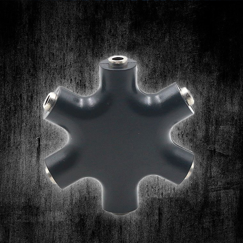 6 Way 3.5mm Earphone Splitter  – обзор и цена Audio And Music Splitter