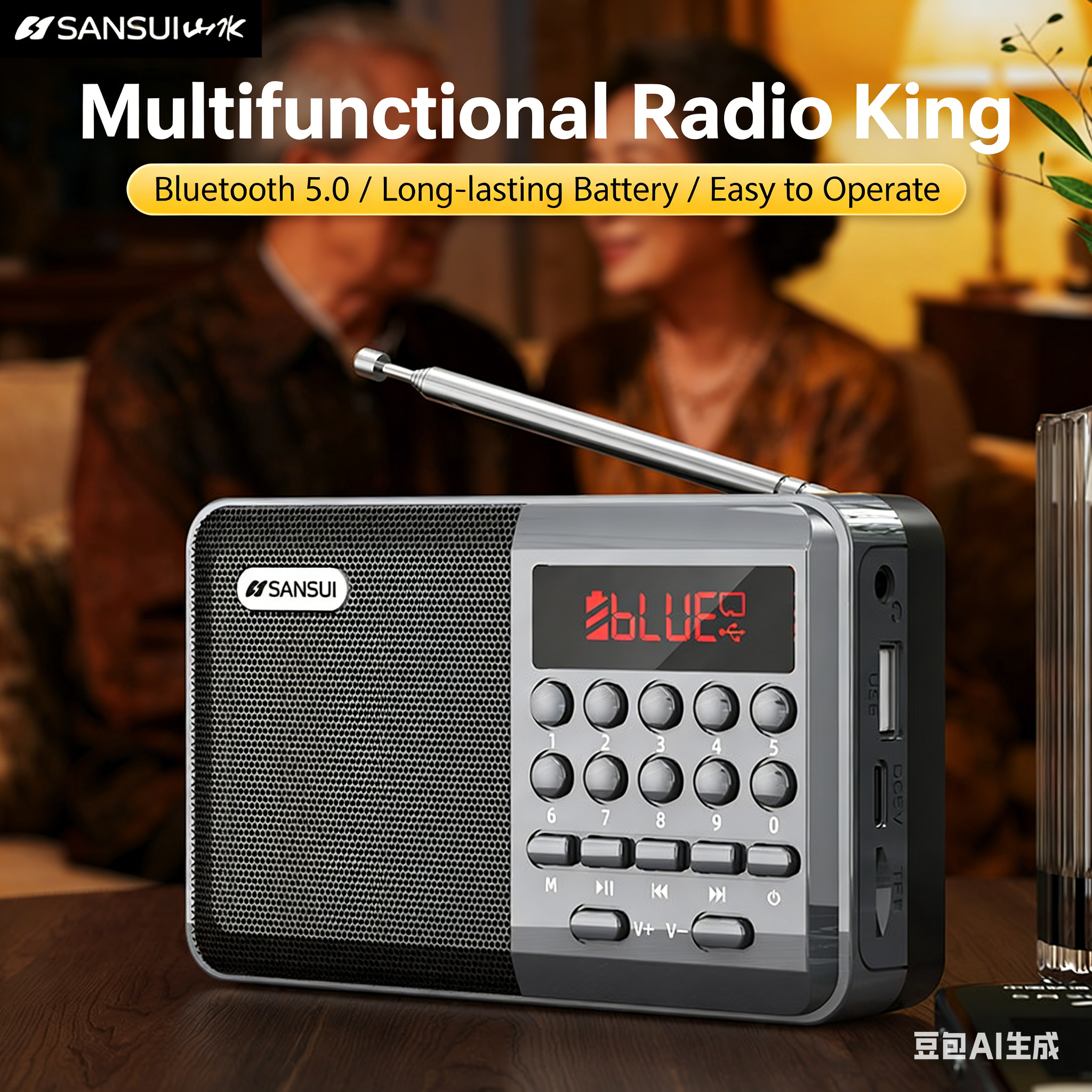 Mini FM Radio Bluetooth Speake – обзор и цена Audio Music Mp3 Song