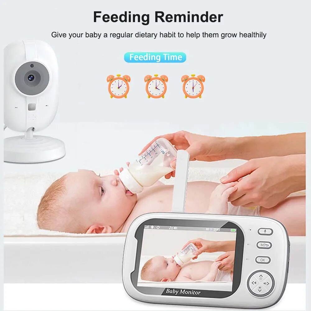 3.5'' Video Baby Monitor 2.4G  – обзор и цена Audio Music Videos