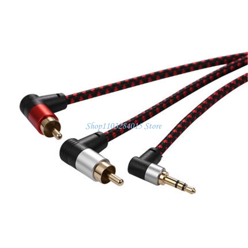R6FF 90° RCA Cable Jacks 3.5mm – обзор и цена Audio And Music Splitter