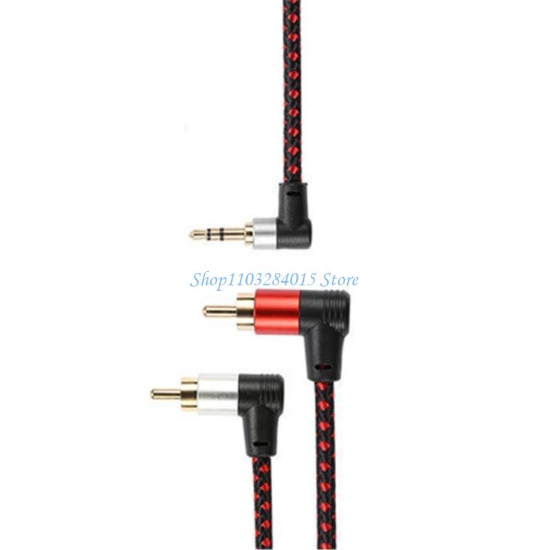 R6FF 90° RCA Cable Jacks 3.5mm – обзор и цена Audio And Music Splitter