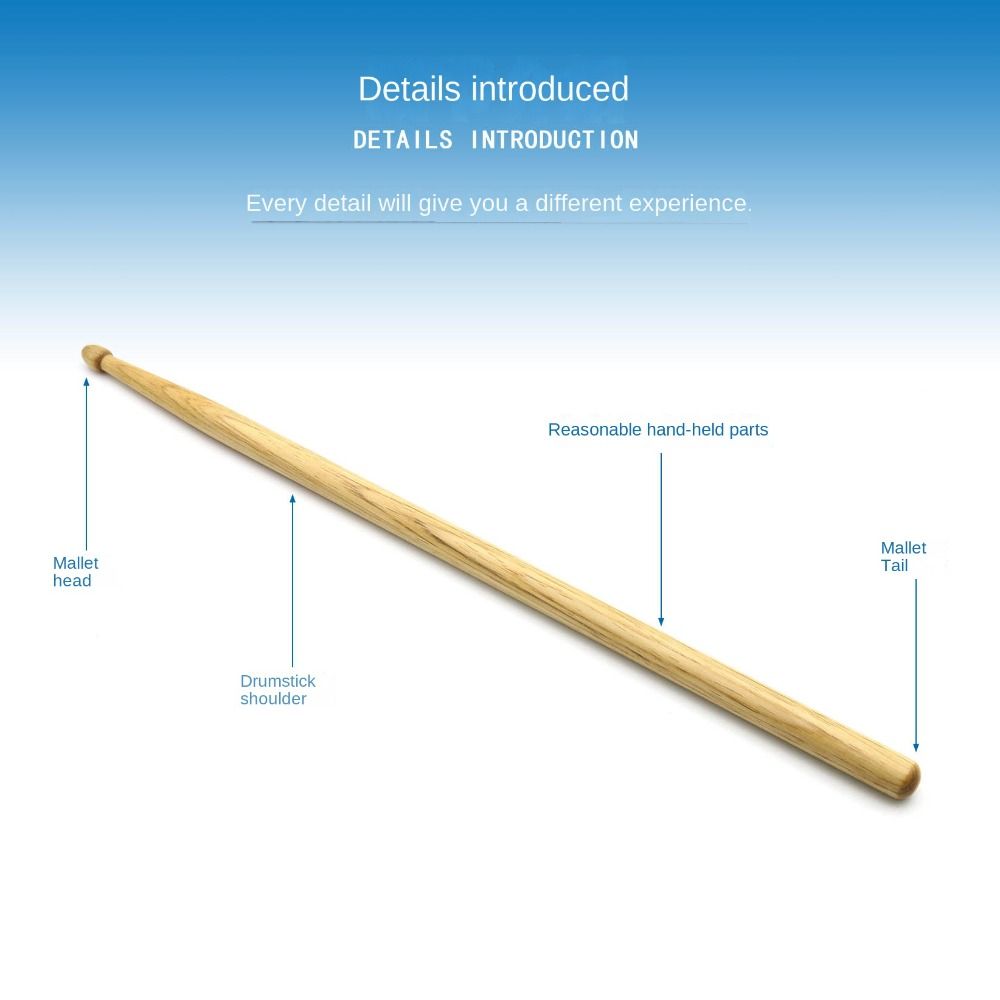 Classic 5A/7A Drum Sticks Wood – обзор и цена Drum Stick 5A