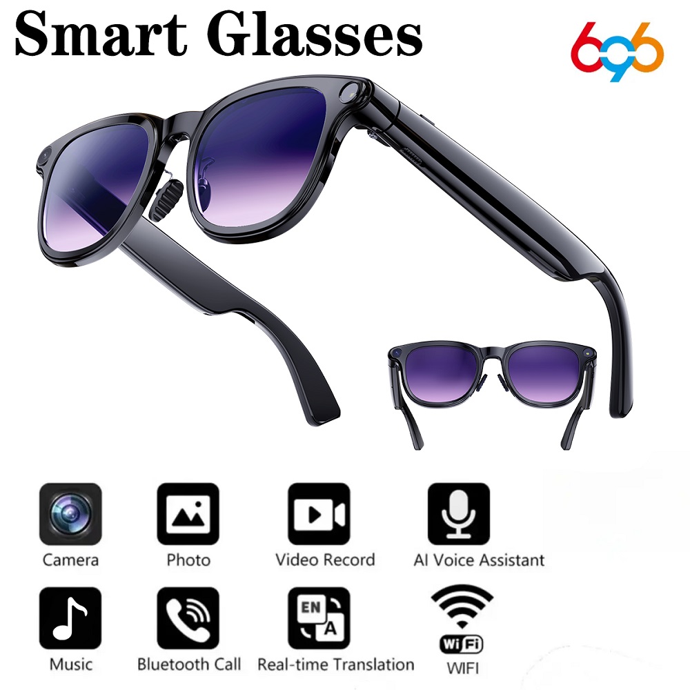 Smart Glasses AI Assistant Rea – обзор и цена Audio Music Videos