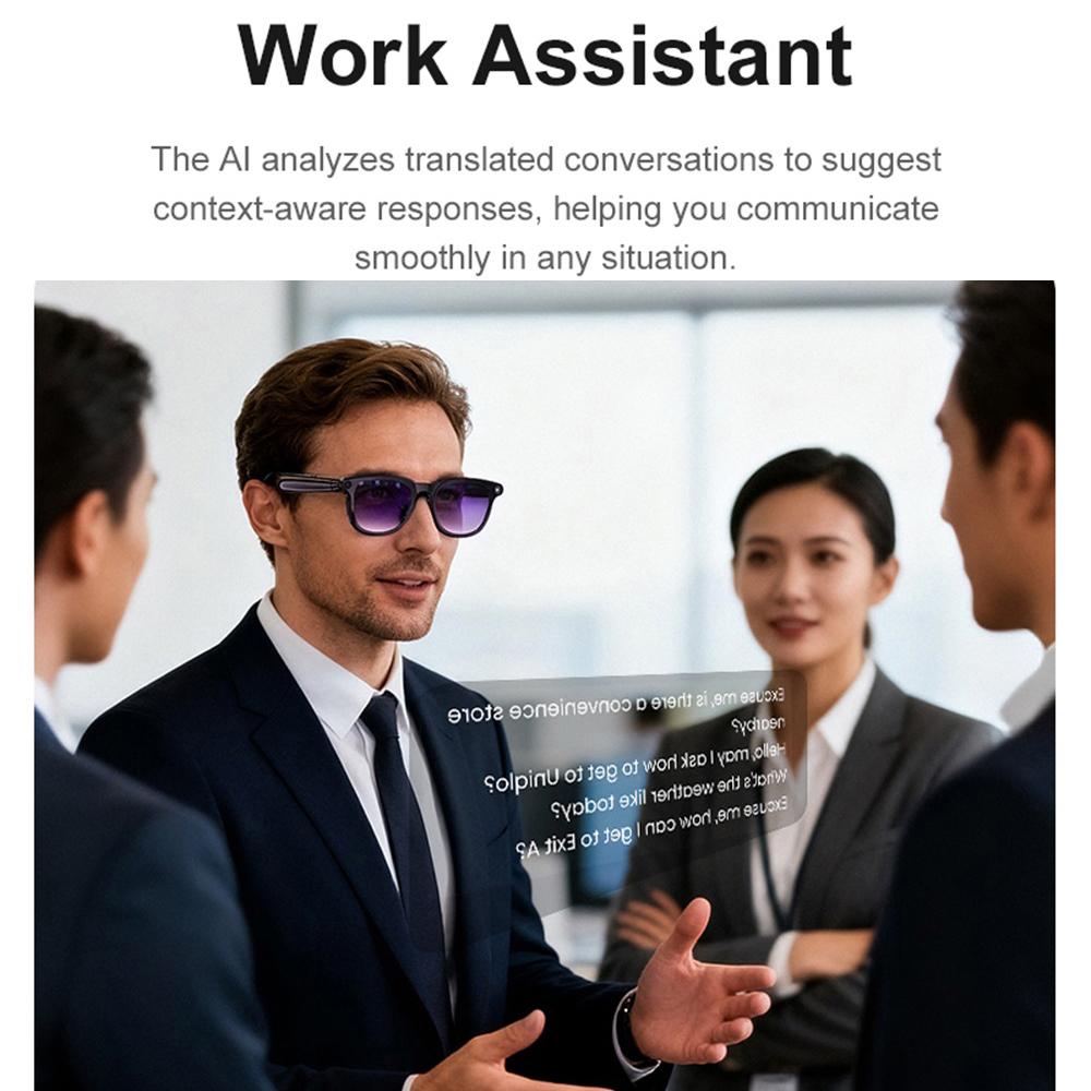 Smart Glasses AI Assistant Rea – обзор и цена Audio Music Videos