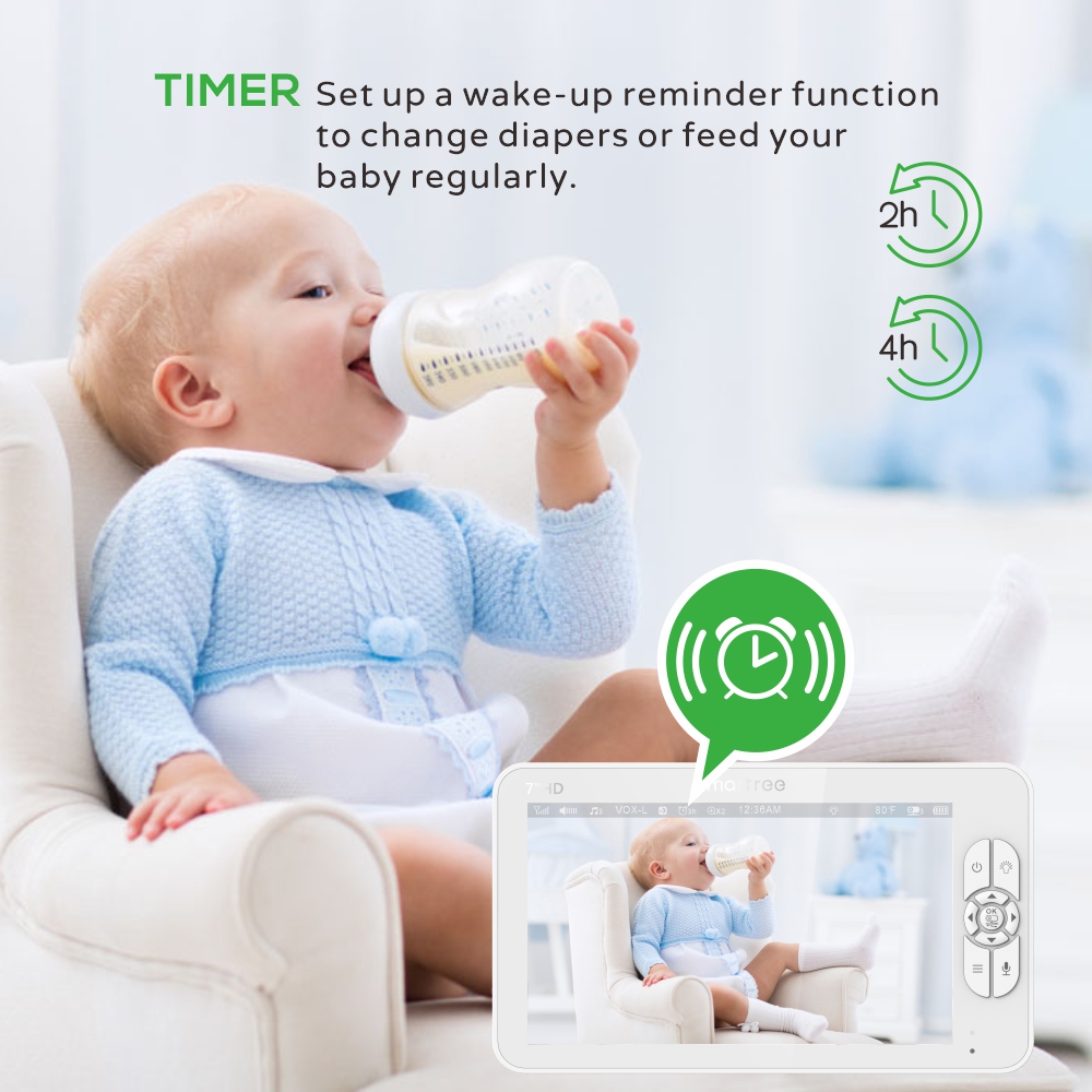 7.0 Inch HD Video Baby Monitor – обзор и цена Audio Music Videos