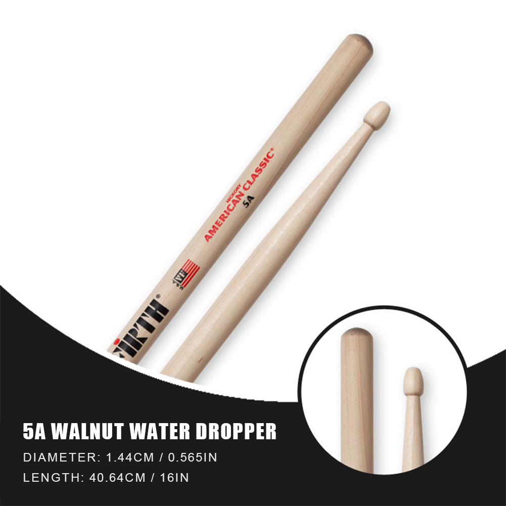 1-5Pair Drumsticks 5A/7A Hicko – обзор и цена Drum Stick 5A
