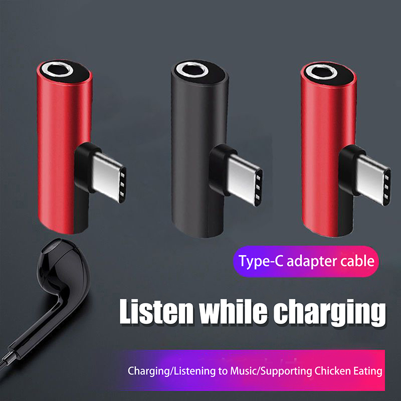 USB Type-C To 3.5 Mm Headphone – обзор и цена Audio And Music Splitter