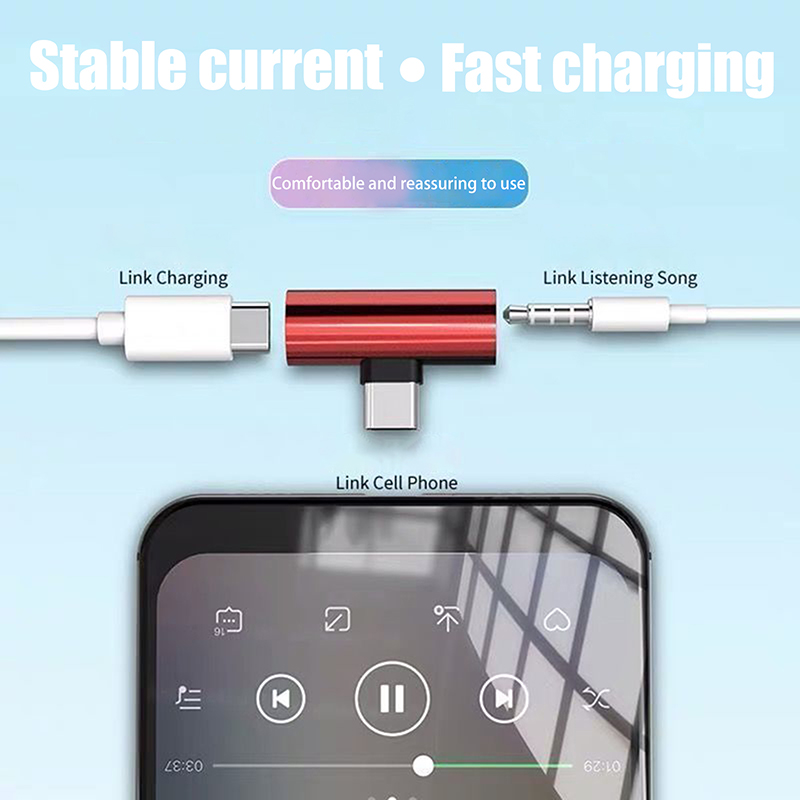 USB Type-C To 3.5 Mm Headphone – обзор и цена Audio And Music Splitter