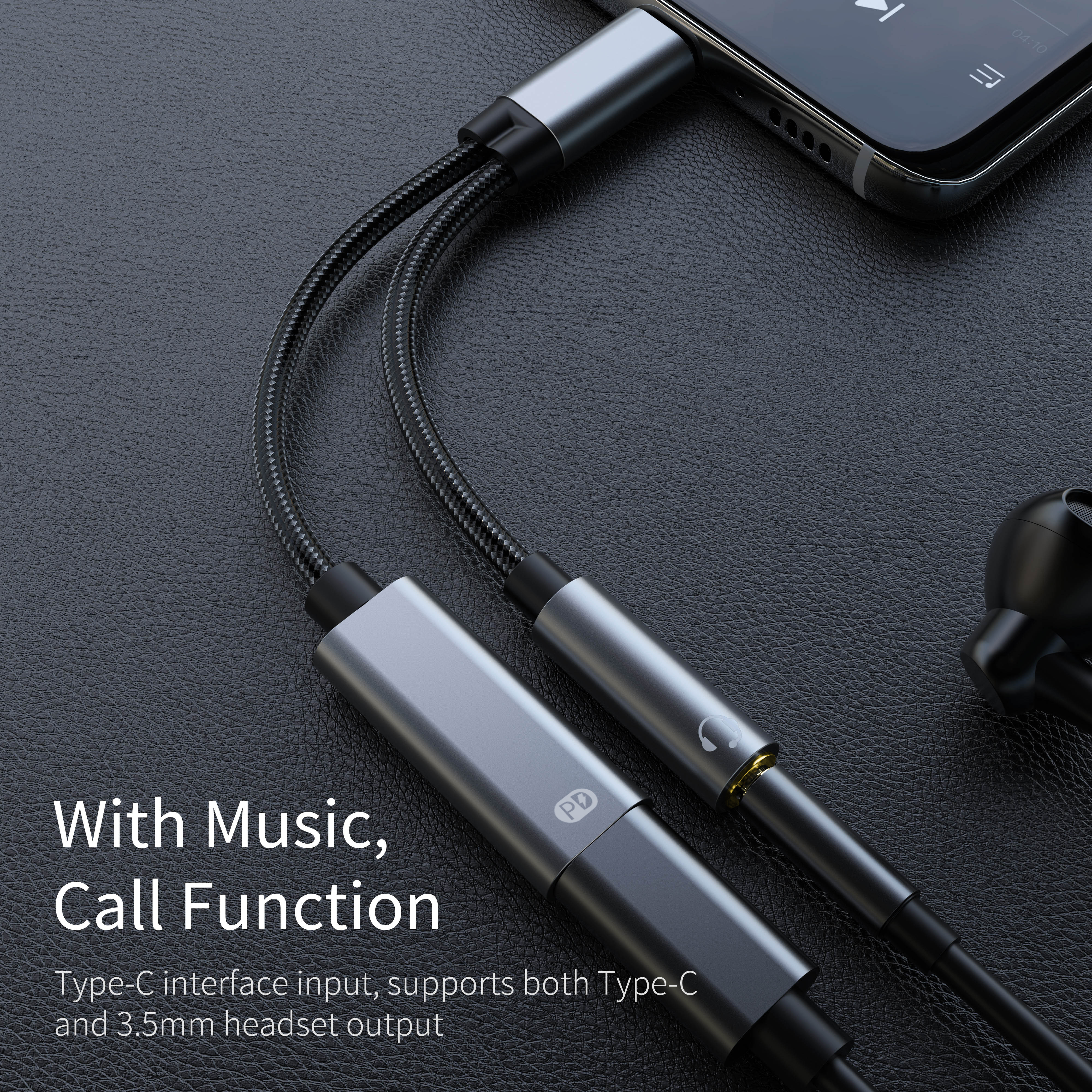 Type C Male To 3.5MM Jack Audi – обзор и цена Audio And Music Splitter