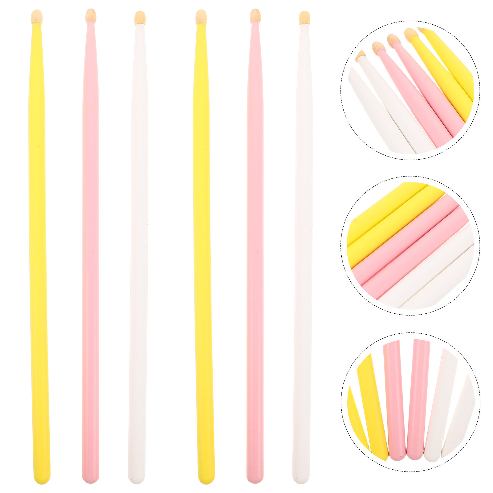 3Pairs Colored Drumsticks Mapl – обзор и цена Drum Stick 5A