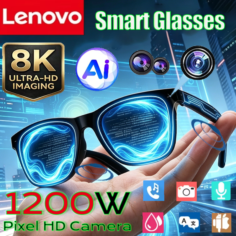 Lenovo AI 8K Camera Sunglasses – обзор и цена Audio To Music